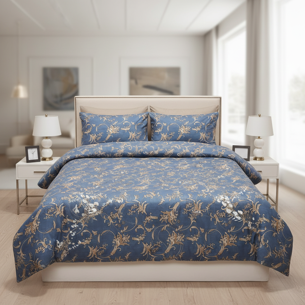 كفر لحاف بزهور بترولي - جودة عالية