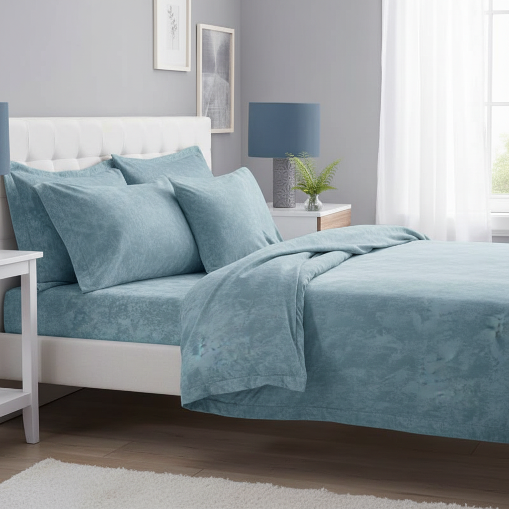 ملاية أزرق فاتح