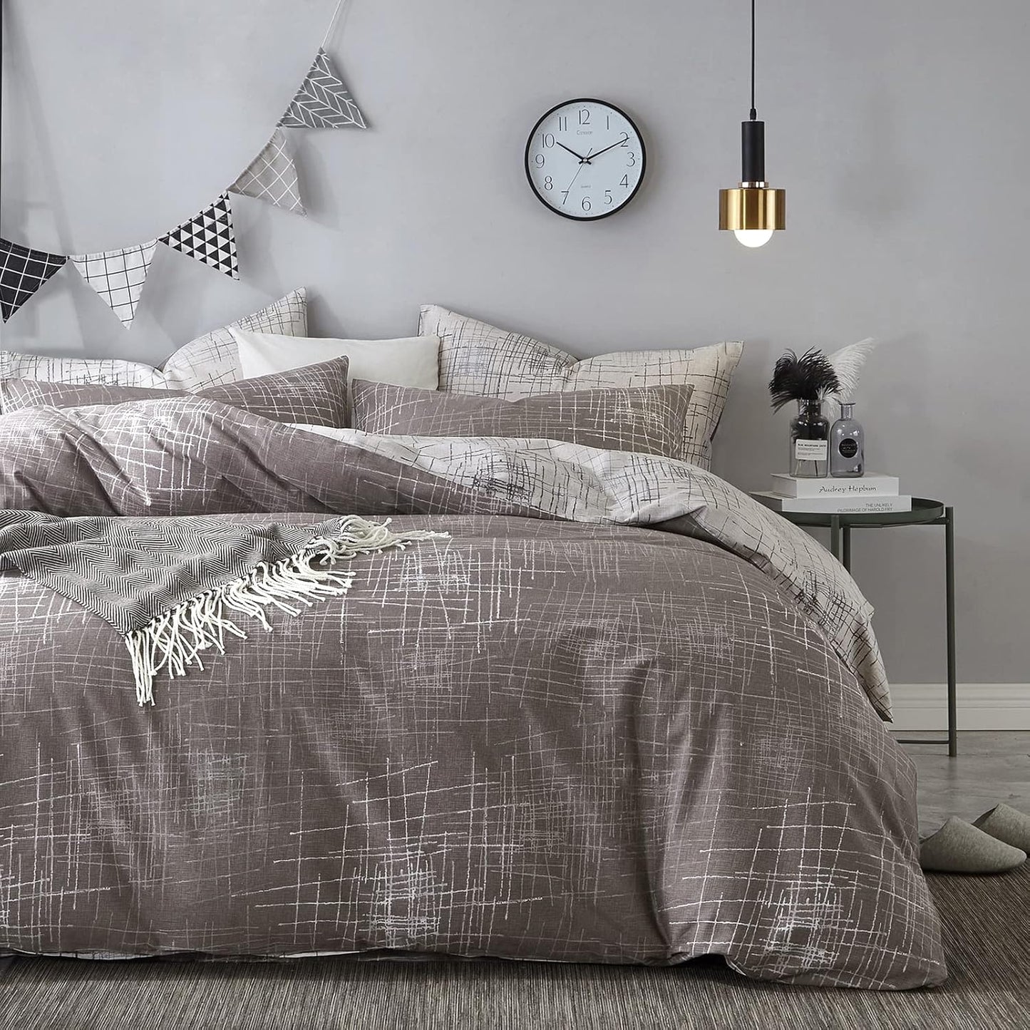 طقم ملاية سرير قطن ضد الوبر - آخر قطعة