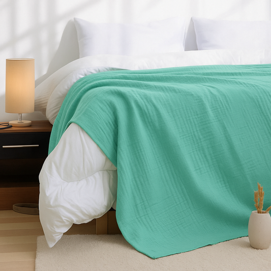 كوفرتة قطن فاخرة (مينت جرين)
