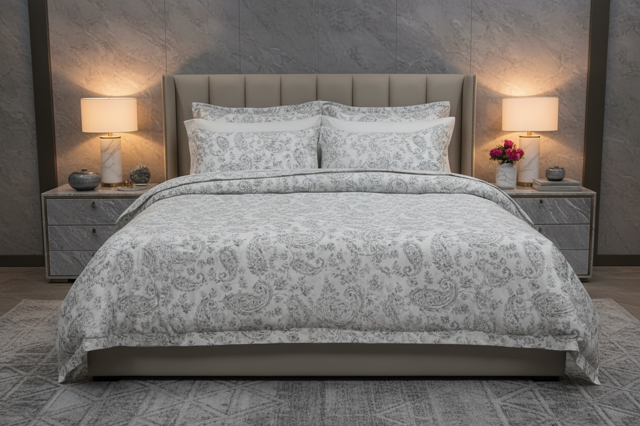 زاوية أمامية فاخرة - ماتشينج رخامي