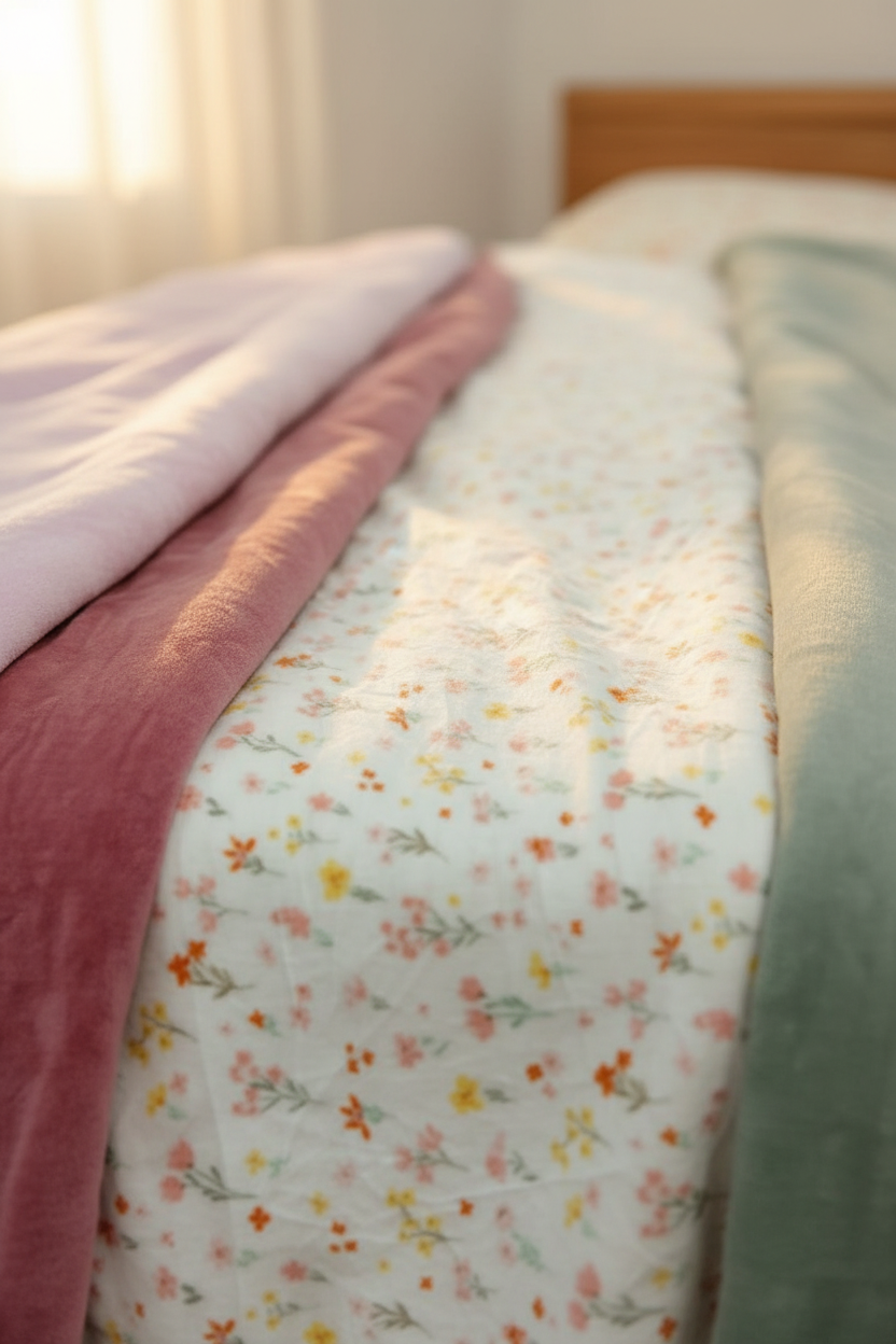 دفء القطيفة المشجرة