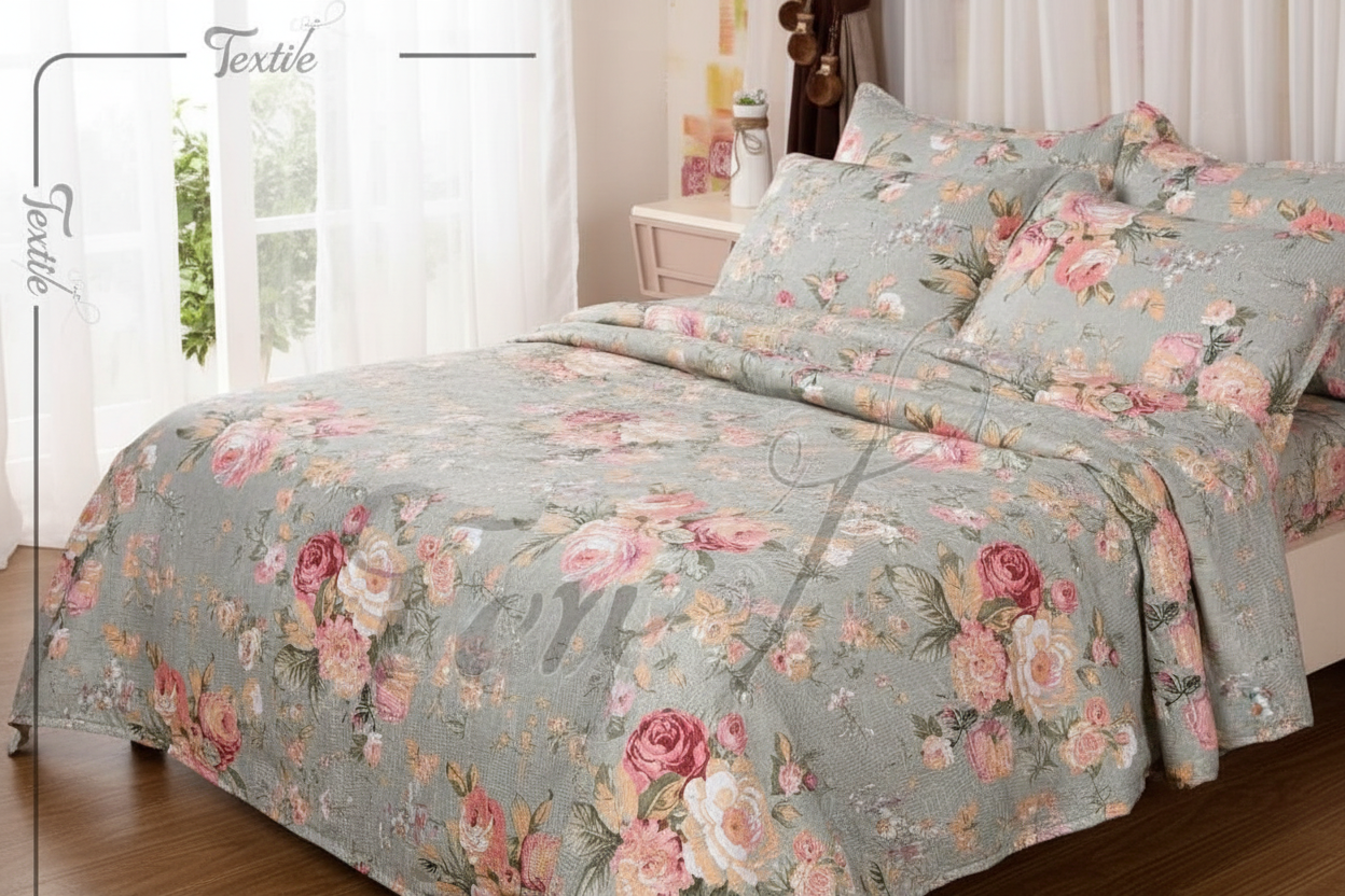 كوفرتة خفيفة على السرير