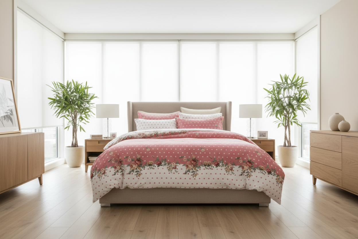 وردي كشمير هادئ - غرفة كاملة