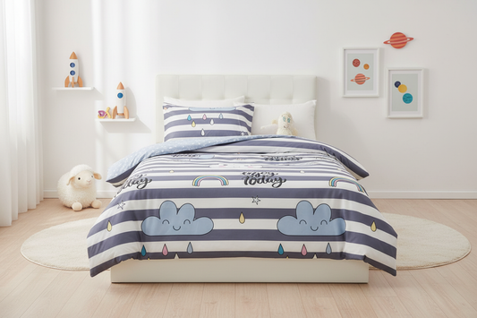 صورة إعلانية لطقم السحب والقطرات للأطفال - واجهة أمامية