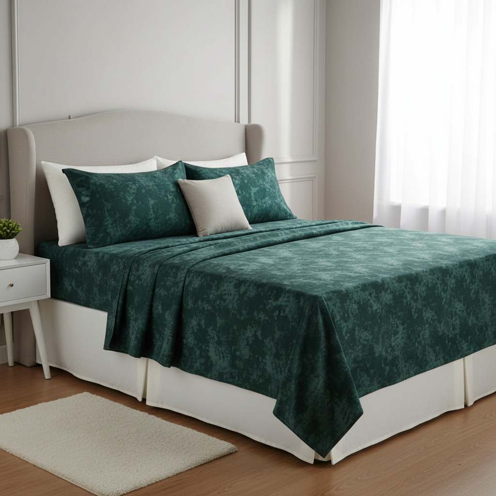 ملاية أخضر داكن