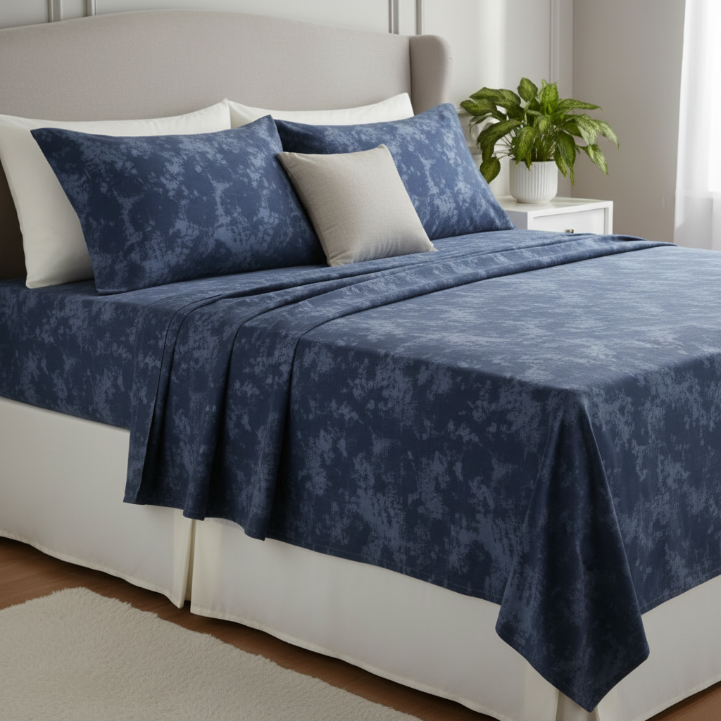 ملاية أزرق رمادي